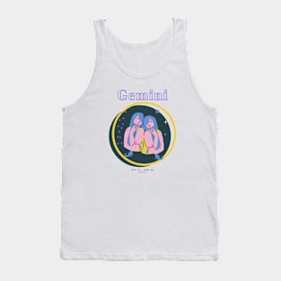 Gemini Zodiac Astrology Symbol T-Shirt Tank Top